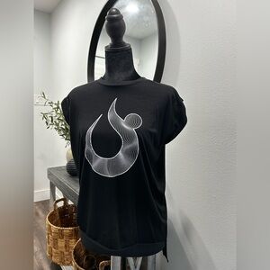 HOTWORX Black Graphic Women's Top